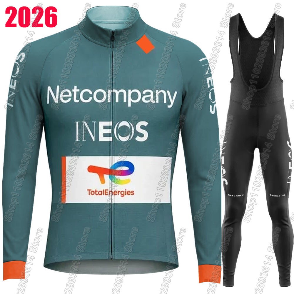 Cycling Commuter Trousers - Conjunto de Jersey de Ciclismo Netcompany-INEOS