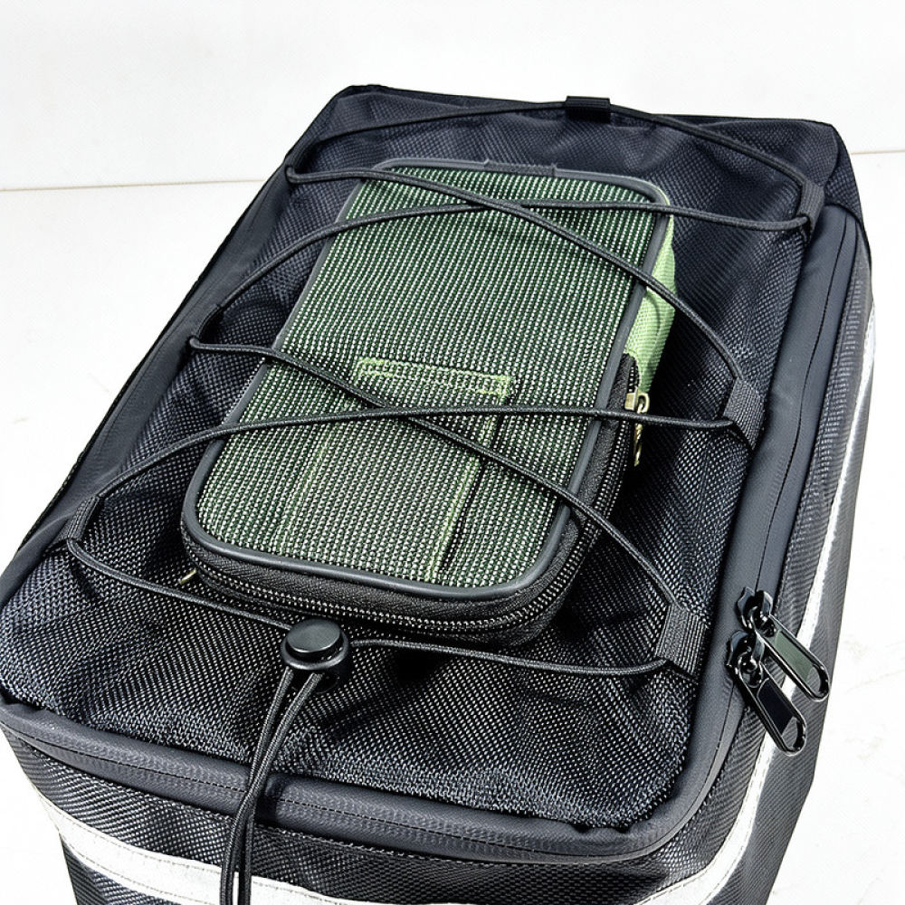 Cycling Commute Essentials - Bolsa trasera impermeable de gran capacidad