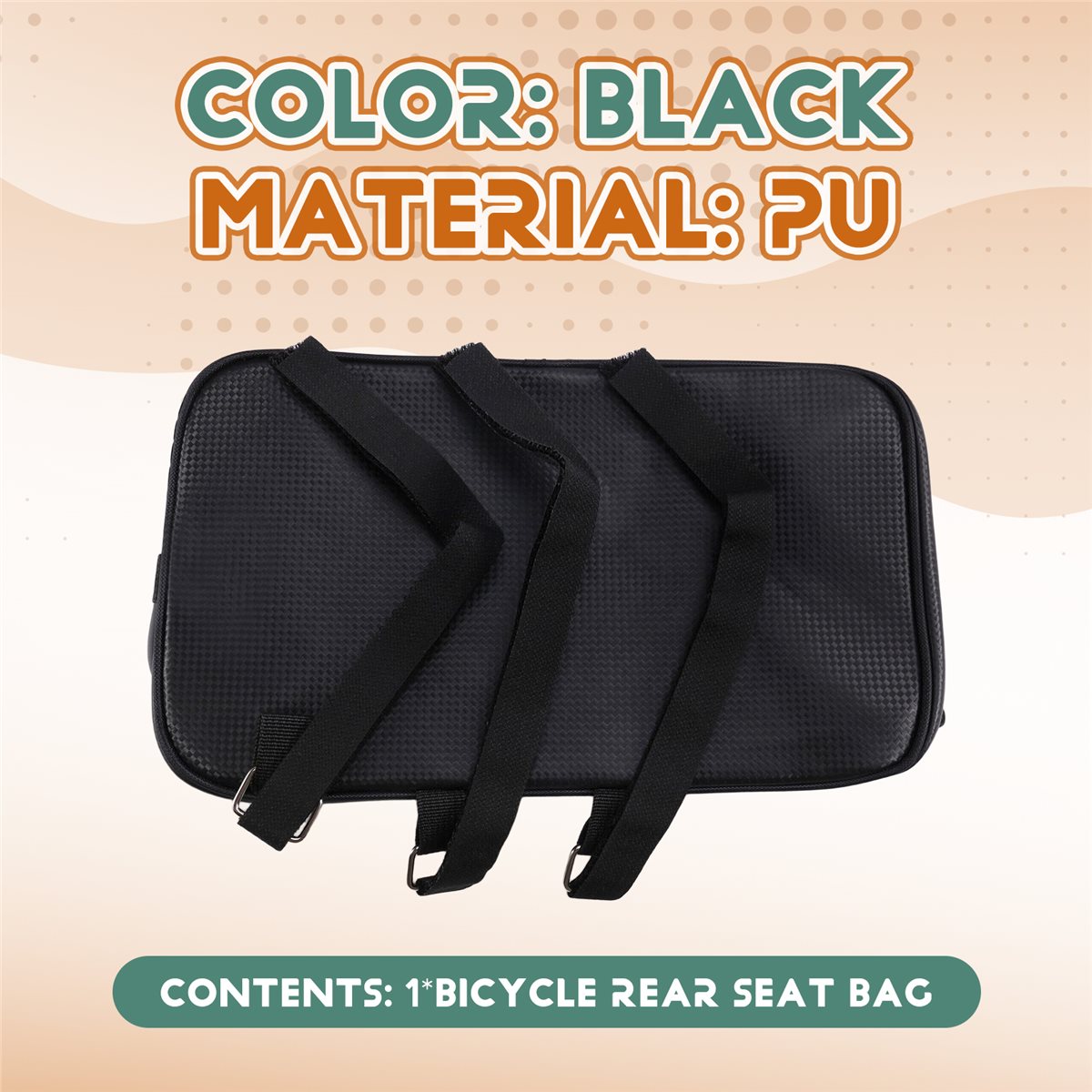 Panniers Waterproof Rear - Bolsa Trasera para Bicicleta AD10, Bolsa