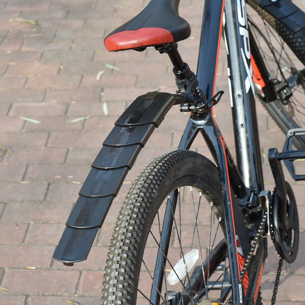 Cycling Commute In Rain - Guardabarros retráctil universal para bicicleta, apto