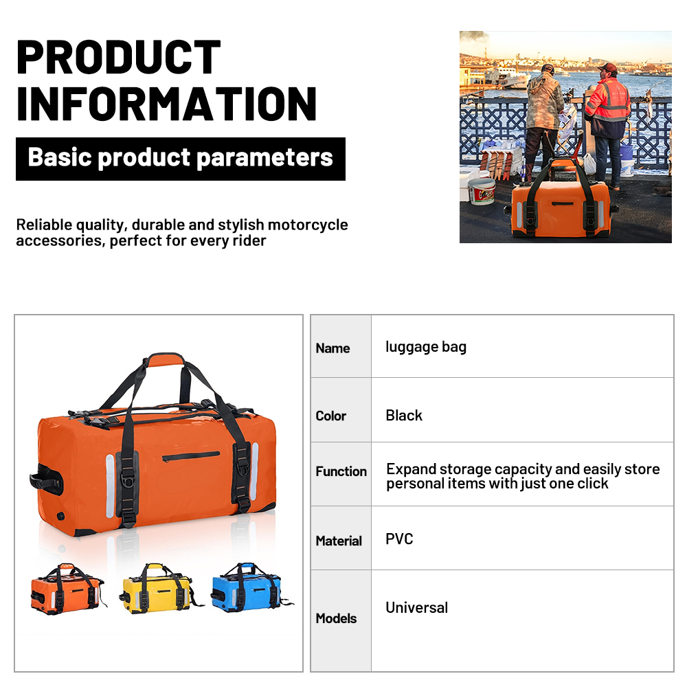 Bolsa Trasera Expandible para  - Panniers Waterproof Rear reseña y precio
